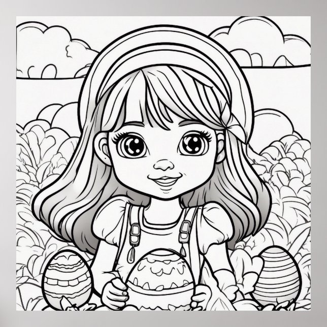 Färg Me Söt :-) Poster (Framsidan)