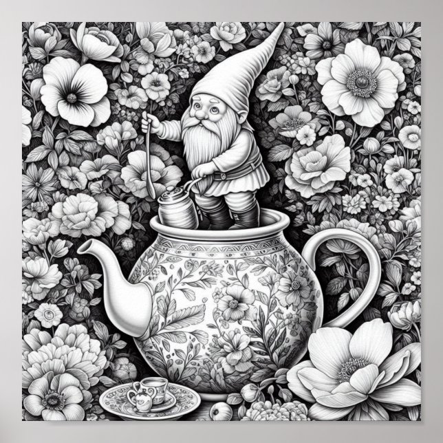 Färg Me Söt Poster (Framsidan)