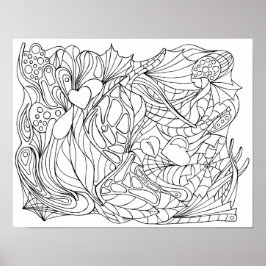 *Färg-Me Zen 9 Poster