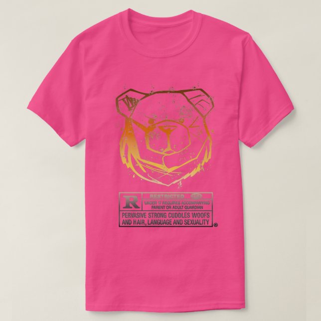 FÄRG MED BEGRÄNSAT ROBUST T SHIRT (Design framsida)