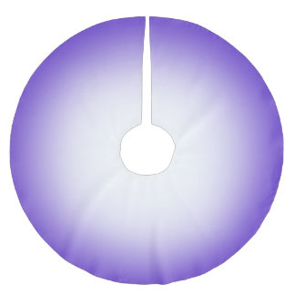 Färg med Lila Ombre Träd Skirt Julgransmatta Borstad Polyester