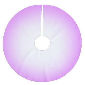 Färg med Rosa Ombre Träd Skirt Julgransmatta Borstad Polyester