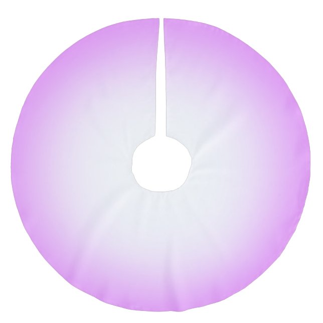 Färg med Rosa Ombre Träd Skirt Julgransmatta Borstad Polyester (Framsidan)