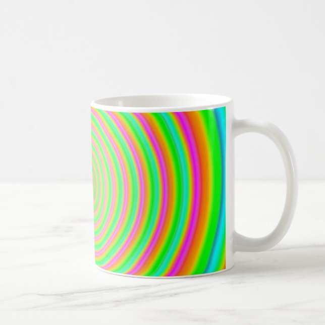 Färg Mesh 9 Swirl Mugg (Höger)