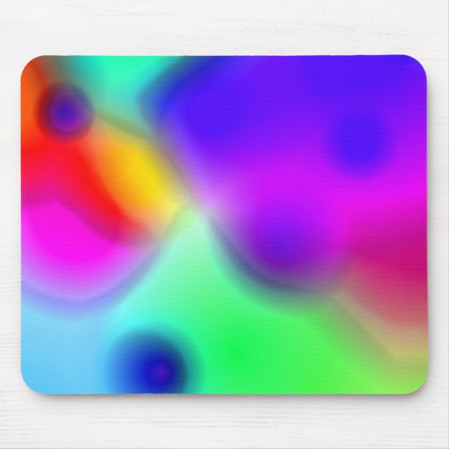 Färg Mesh Mousepad Musmatta (Framsidan)