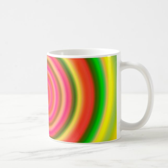 Färg Mesh Swirl Mugg (Höger)