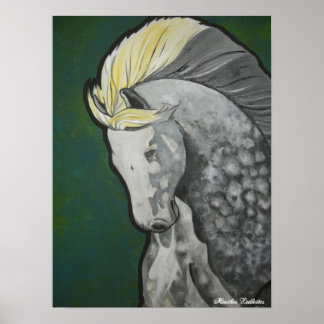 Färg mig äpple by Heather LedBetter Poster