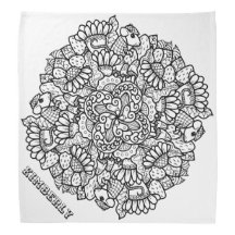 färg mig mandala tecknad musjordgubbe