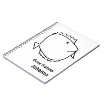 Färg mig. Svartvit fisk