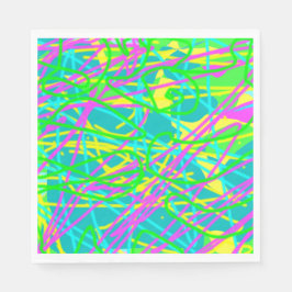 Färg Mina Dreams Scribble Mönster Express Artsy Pappersservett