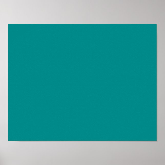 färg mörk cyan poster (Framsidan)