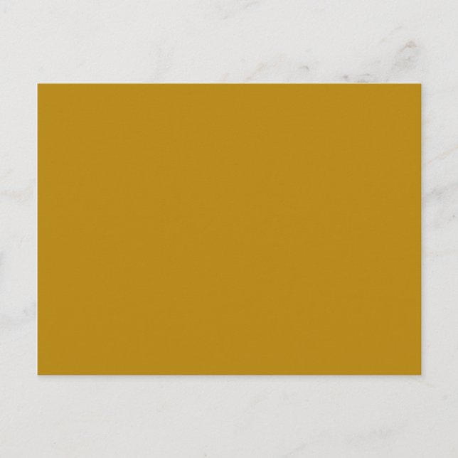 Färg mörk goldenrod vykort (Framsida)