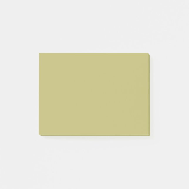 färg mörk khaki post-it block (Framsida)