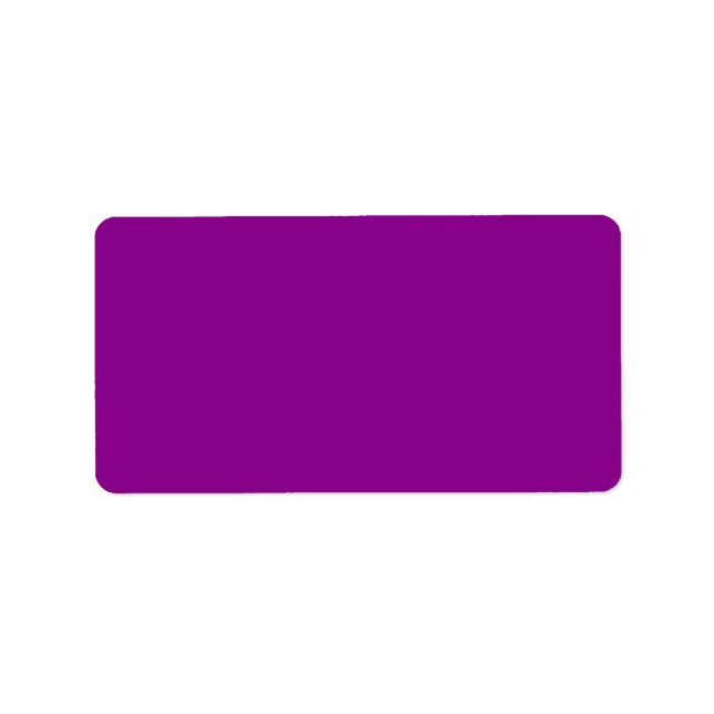 färg mörk magenta adressetikett (Framsidan)