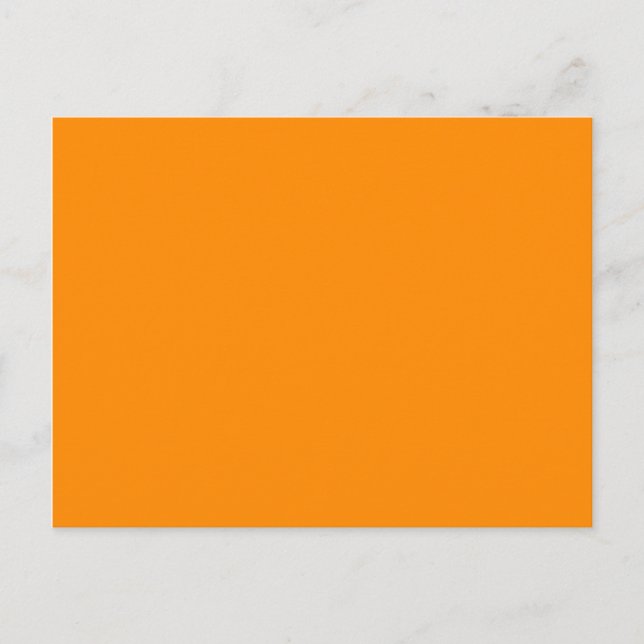 färg mörk orange vykort (Framsida)