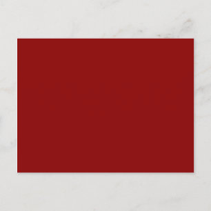 färg mörk red vykort