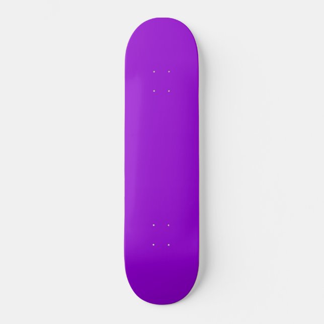 färg mörk violet mini skateboard bräda 18,5 cm (Framsida)