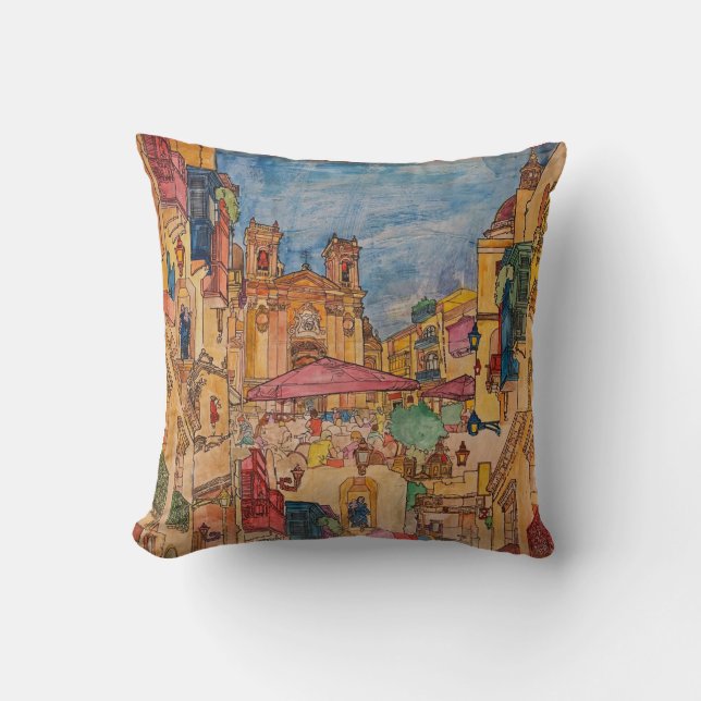 Färg My Gozo Cushion Kudde (Framsida)