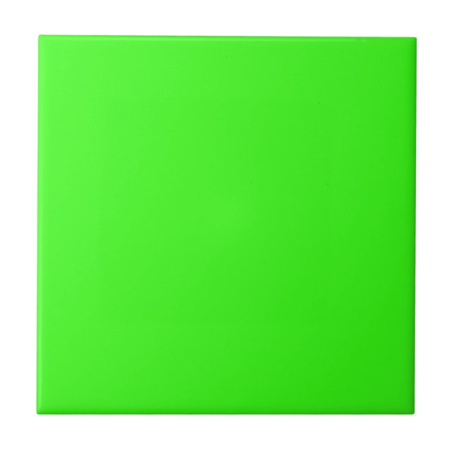 färg neon grönt kakelplatta (Framsidan)