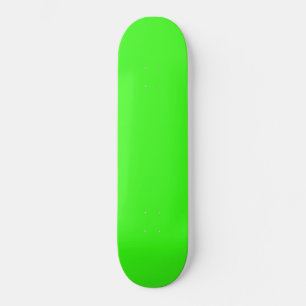 färg neon grönt mini skateboard bräda 18,5 cm
