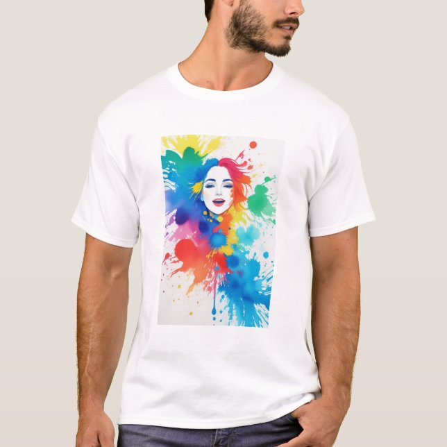 färg nr 11 t shirt (Framsida)