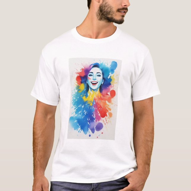 färg nr 15 T-Shirt (Framsida)