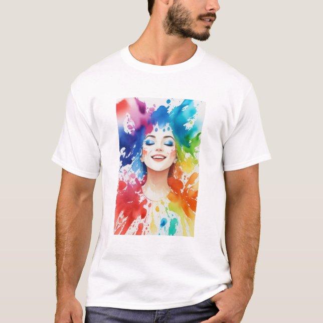färg nr 19 t shirt (Framsida)