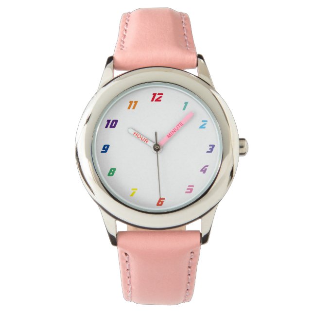 färg nummer armbandsur (Framsida)