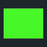 färg nyfödda grönt vykort<br><div class="desc">färg neon grönt 39FF14</div>