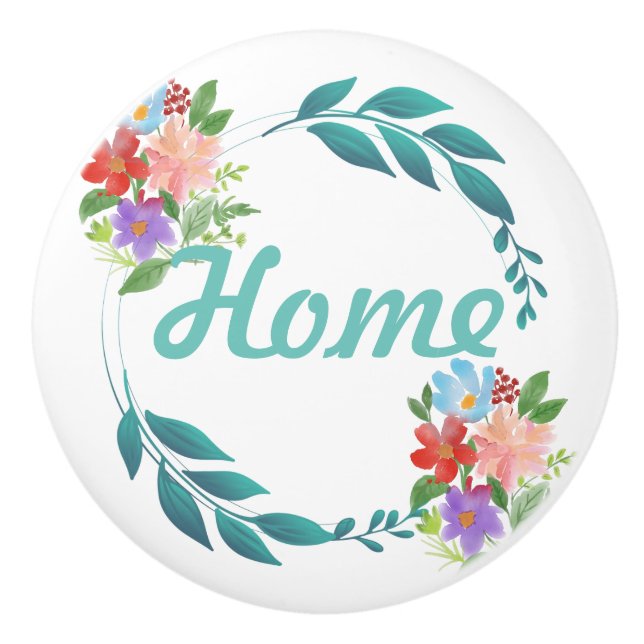 Färg och blommor i det yttre Vår Knopp (Framsidan)