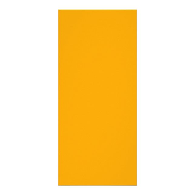 färg orange reklamkort (Framsidan)
