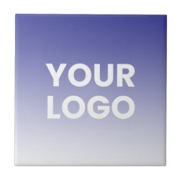 Färg-övertoning för Logotyp och redigerbar bakgrun Kakelplatta