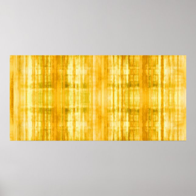 Färg på gult Art Färg Poster Skriv ut (Framsidan)