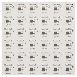 Färg på handgjord Personlig och nyans på etiketter Tyg