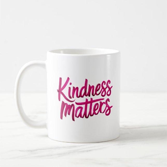 Färg på kindness Matters Kaffemugg (Vänster)