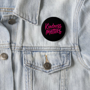 Färg på kindness Matters Knapp