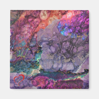 Färg på natten magnet