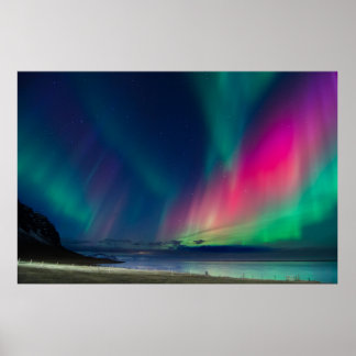 Färg på natten poster