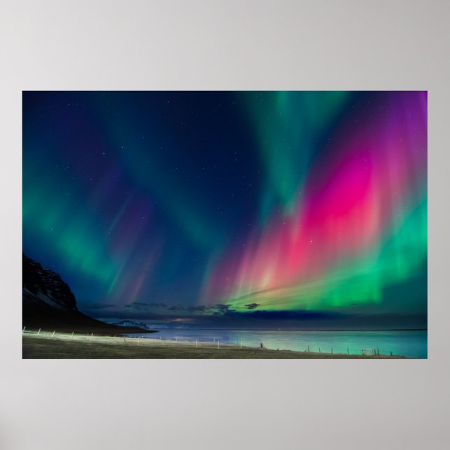 Färg på natten poster (Framsidan)