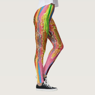 Färg på pennanteckning leggings