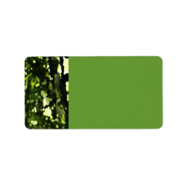 Färg på resan Skriv ut din egen etikett Adressetikett