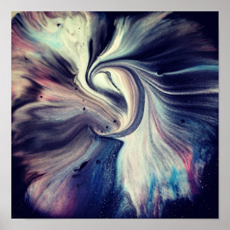 Färg på trippy poster