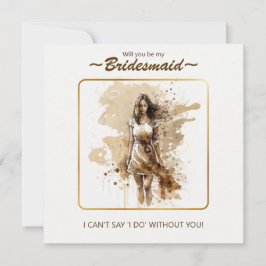 Färg Palette Bridesmaid Frieri.