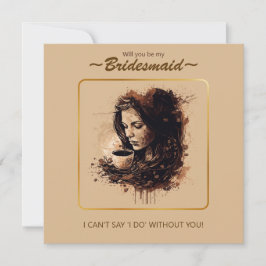 Färg Palette Bridesmaid Frieri.