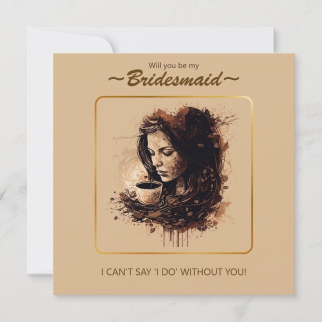 Färg Palette Bridesmaid Frieri. (Framsida)