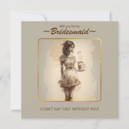 Färg Palette Bridesmaid Frieri.