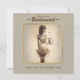 Färg Palette Bridesmaid Frieri.