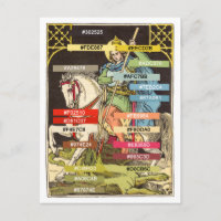 Färg Palette for St. George on Horseback (BS 01)