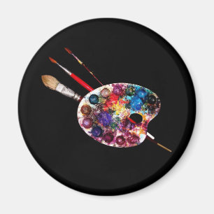 FÄRG PALETTE,Painter Artist Magnet