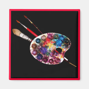 FÄRG PALETTE,Painter Artist Magnet
